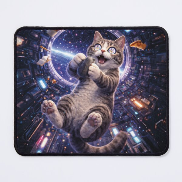 Item preview, Hypnotized Space Cat designed and sold by Nope Cats.