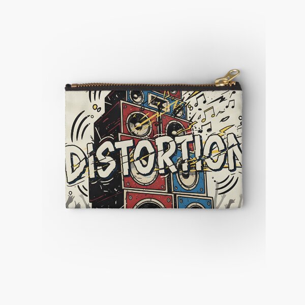 Item preview, Dynamic Distortion music poster with stacked speakers and crowd silhouette designed and sold by homydesign.