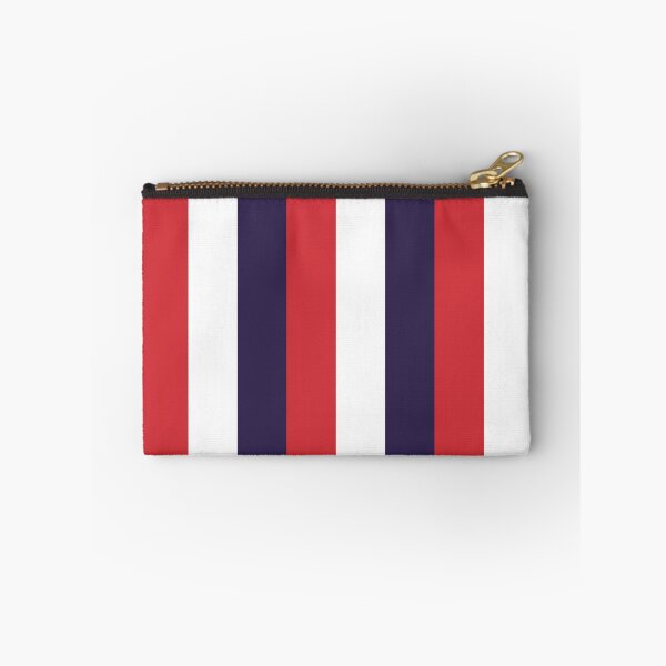 Item preview, 3 Large RED NAVY BLUE and WHITE Vertical STRIPES designed and sold by RachelMacht.