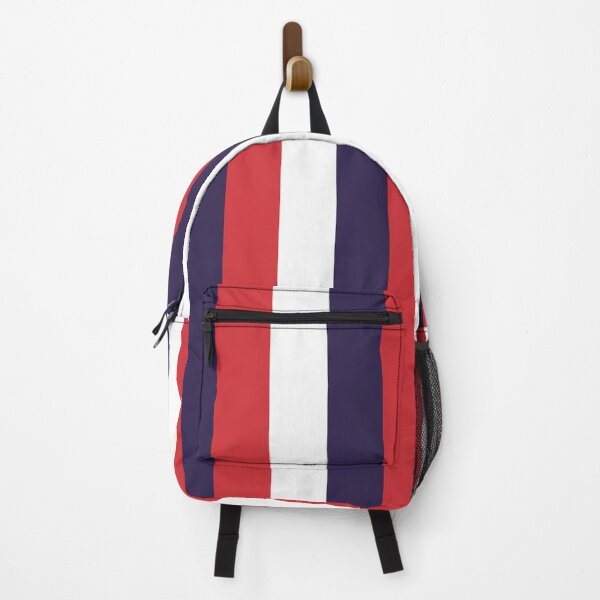 Item preview, 3 Large RED NAVY BLUE and WHITE Vertical STRIPES designed and sold by RachelMacht.