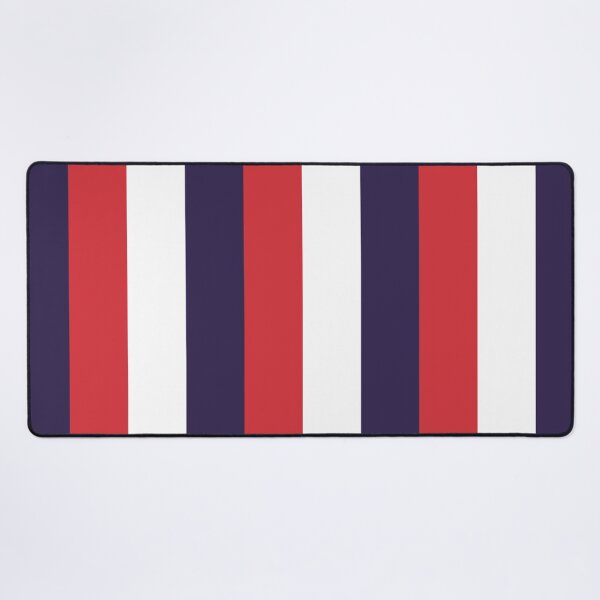 Item preview, 3 Large RED NAVY BLUE and WHITE Vertical STRIPES designed and sold by RachelMacht.