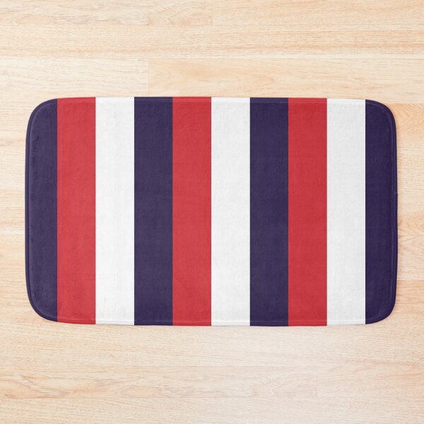 Item preview, 3 Large RED NAVY BLUE and WHITE Vertical STRIPES designed and sold by RachelMacht.