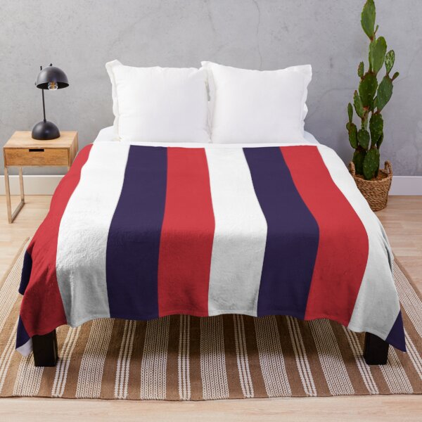 Item preview, 3 Large RED NAVY BLUE and WHITE Vertical STRIPES designed and sold by RachelMacht.