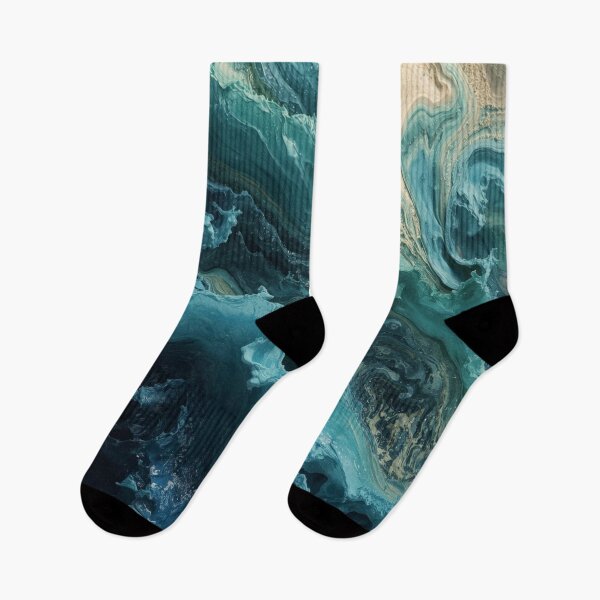 Item preview, Tidal Veins Ocean Abstract designed and sold by Harmonic_Layers.