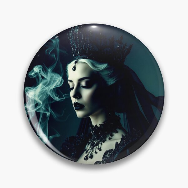 Item preview, dark gothic queen – mourning crown – black elegance art designed and sold by Traumrausch.