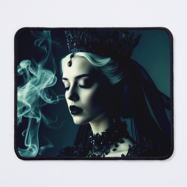 Item preview, dark gothic queen – mourning crown – black elegance art designed and sold by Traumrausch.