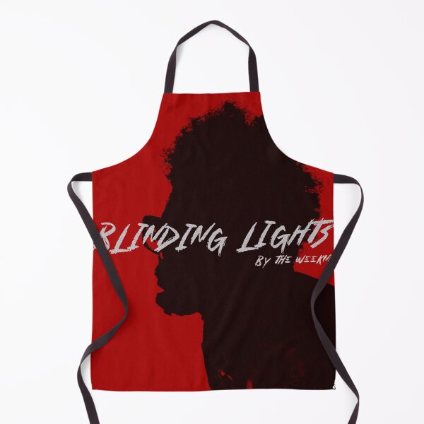 Item preview, The Weeknd Blinding Lights Red Silhouette Poster designed and sold by XIFIDESIGNS.