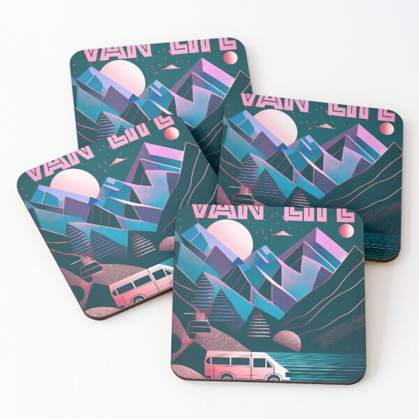 Item preview, Van Life Pink & Blue designed and sold by Under The Radar Van.