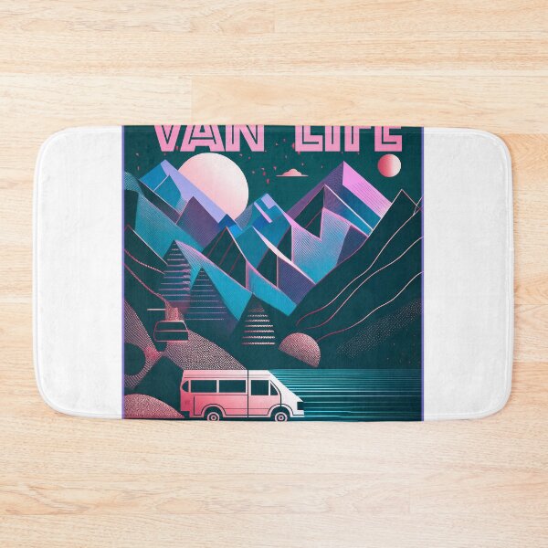 Item preview, Van Life Pink & Blue designed and sold by Under The Radar Van.