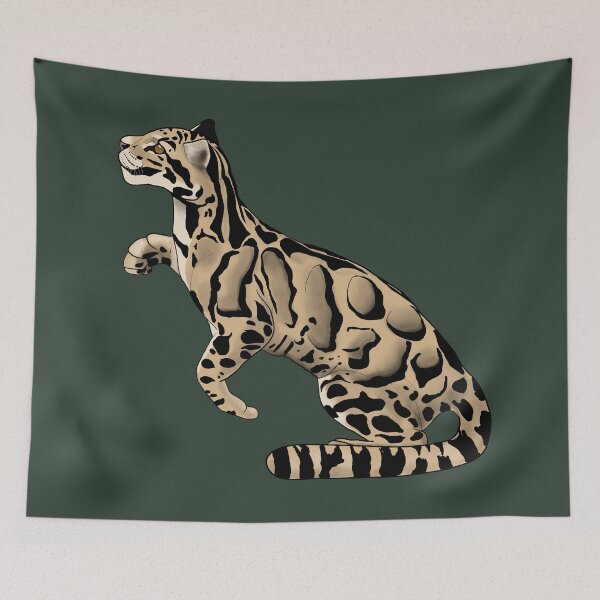 Item preview, Clouded leopard designed and sold by T&C Finesse.