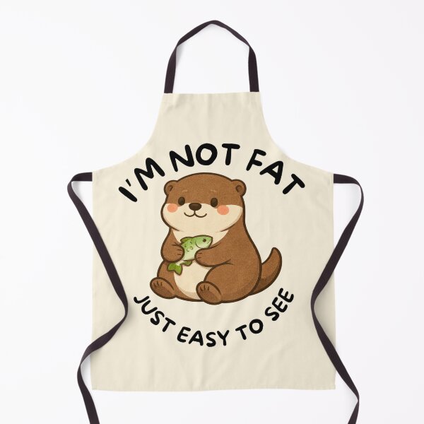 Item preview, I'm Not Fat, Just Easy to See designed and sold by BeagleDesigns.