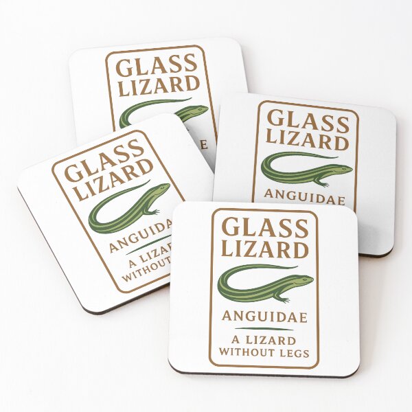 Item preview, Glass Lizard Anguidae Legless Reptile designed and sold by WildlifeInc.