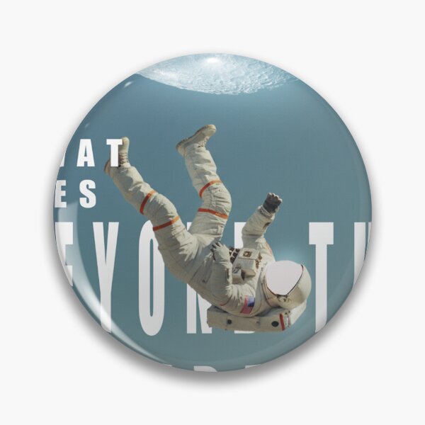 Item preview,  Surreal Astronaut Floating Beneath Massive Lunar Surface designed and sold by XIFIDESIGNS.