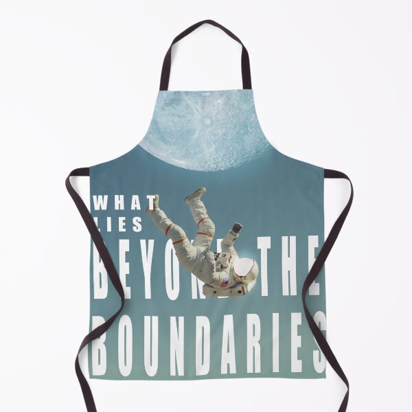 Item preview, Surreal Astronaut Floating Beneath Massive Lunar Surface designed and sold by XIFIDESIGNS.