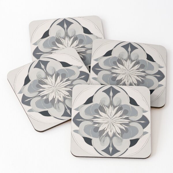 Item preview, Quiet Marble Rosette designed and sold by Solara Meridian Studio.