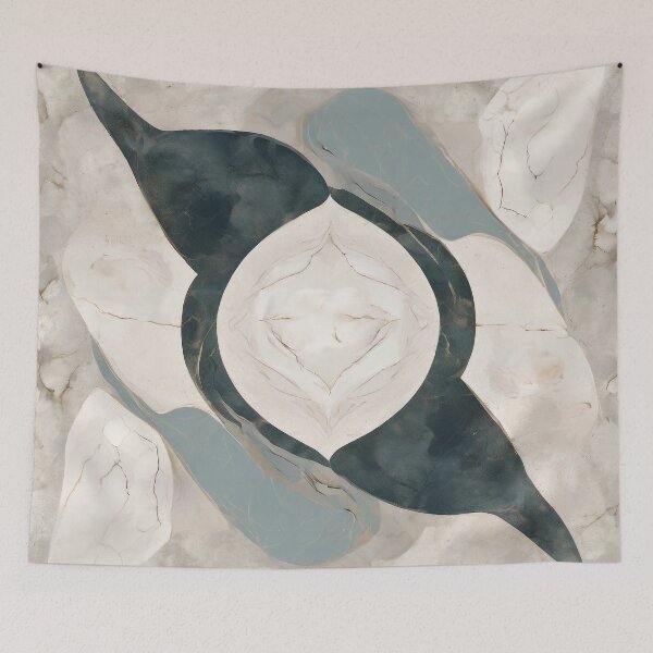 Item preview, Soft Marble Petal Ring Rosette designed and sold by Solara Meridian Studio.