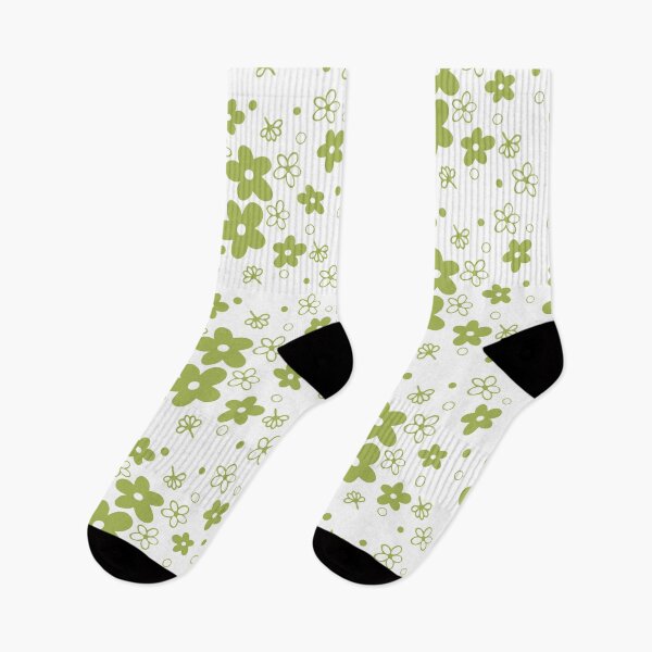 Item preview, Bouquet of Green Pyrex Flowers - Spring Blossoms designed and sold by YonderAndBeyond.