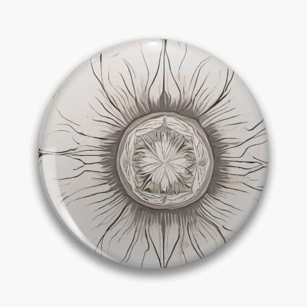 Item preview, Minimal Ivory Marble Halo Rosette designed and sold by Solara Meridian Studio.