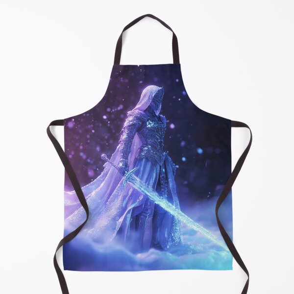 Item preview, Moonlight Sentinel: Guardian of the Frozen Realm designed and sold by VisionaryVeils.