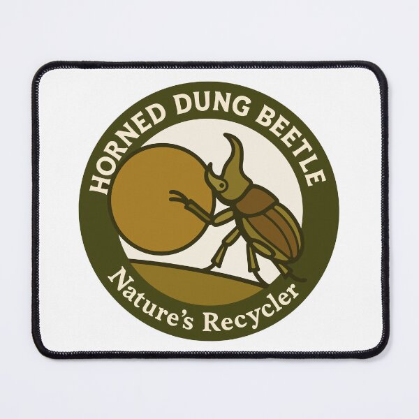 Item preview, Horned Dung Beetle Nature’s Master Recycler designed and sold by WildlifeInc.