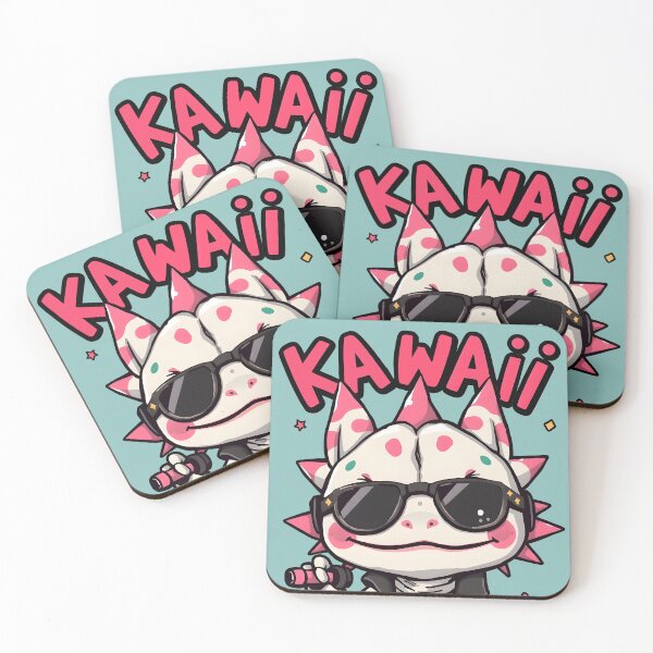 Item preview, Cool Axolotl Playground Punk Kawaii Chaos designed and sold by Amplify-n-Co.