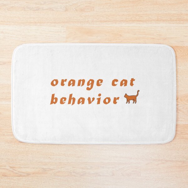 Item preview, Funny orange cat behavior  designed and sold by badrobcheb1.