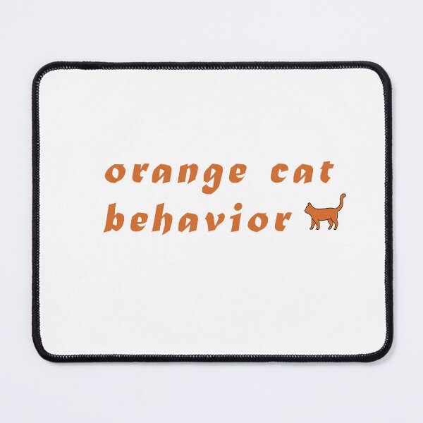 Item preview, Funny orange cat behavior  designed and sold by badrobcheb1.
