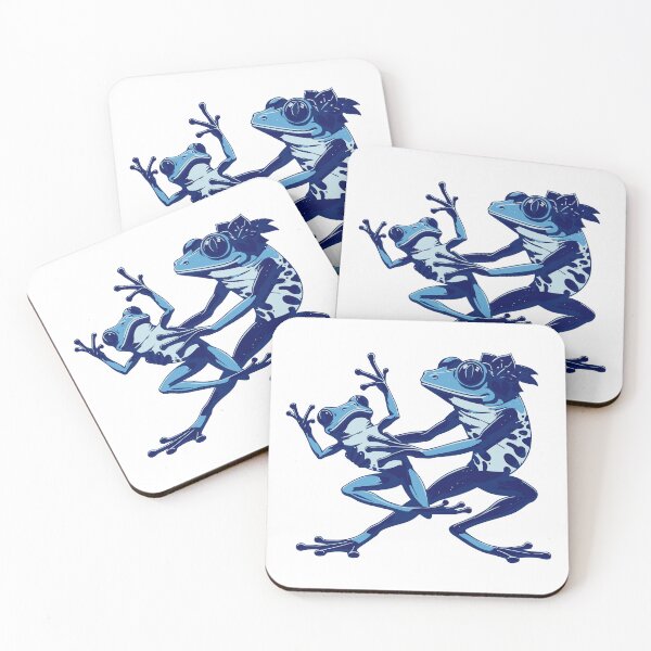 Item preview, Frog dancer Funny frogs dancing illustration  designed and sold by CeliaZnx.