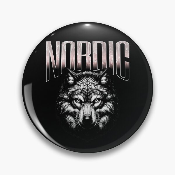 Item preview, Nordic - cool wolf design designed and sold by ReneMM.