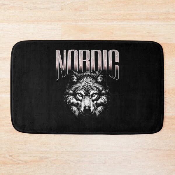 Item preview, Nordic - cool wolf design designed and sold by ReneMM.
