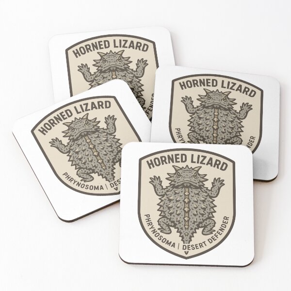 Item preview, Horned Lizard Phrynosoma Desert Defense Specialist designed and sold by WildlifeInc.