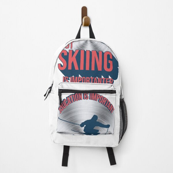 Item preview, Education Is Important but Skiing Is Importanter designed and sold by ArtsyExplorer.