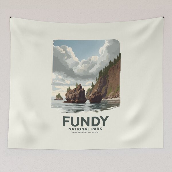 Item preview, Fundy National Park - Canada  designed and sold by GoodOldVintage.
