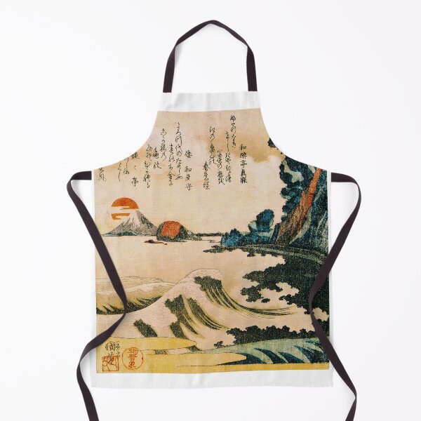 Item preview, Mount Fuji and Crashing Waves - Vintage Japanese Landscape Print designed and sold by Open Canvas.