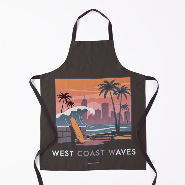 Item preview, West Coast Flow – Modern Streetwear Tee designed and sold by ANOMIC ⭐⭐⭐⭐⭐.