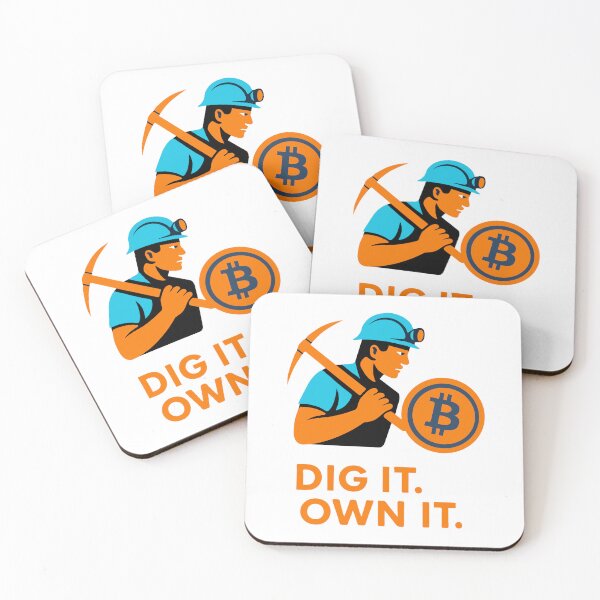 Item preview, DIG IT OWN IT – Mine It. Make It Yours designed and sold by BitCrop.