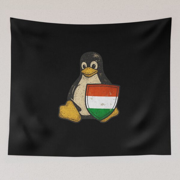 Item preview, Tux LINUX Hungary designed and sold by angoma.