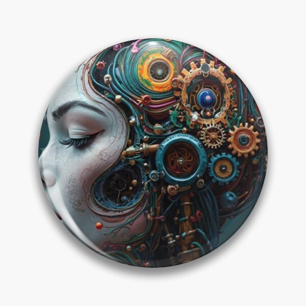 Item preview, the great cogwork head designed and sold by Any-Art-Ya-Want.