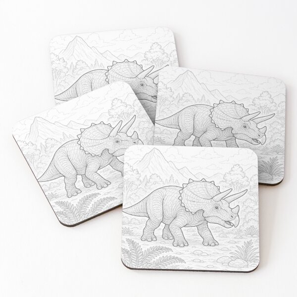 Item preview, Mega Cute Dinosaur & Animal Collection – Adorable Kids Stickers & Room Decor designed and sold by Artaprintly.