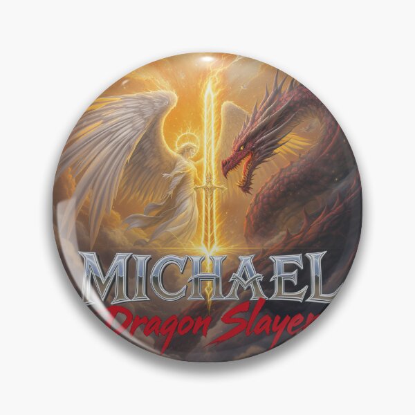 Item preview, Michael: Dragon Slayer Print designed and sold by Lichentroupe63.