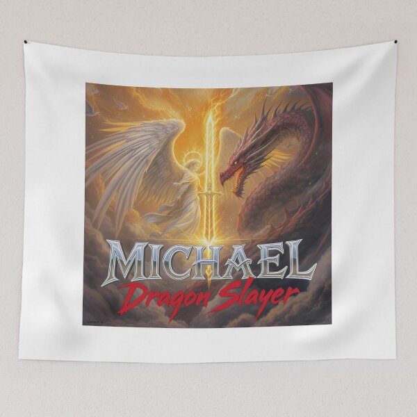 Item preview, Michael: Dragon Slayer Print designed and sold by Lichentroupe63.