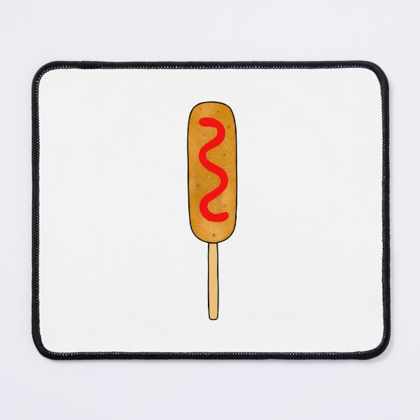 Item preview, Corn Dog With Ketchup designed and sold by Sartoris Art.