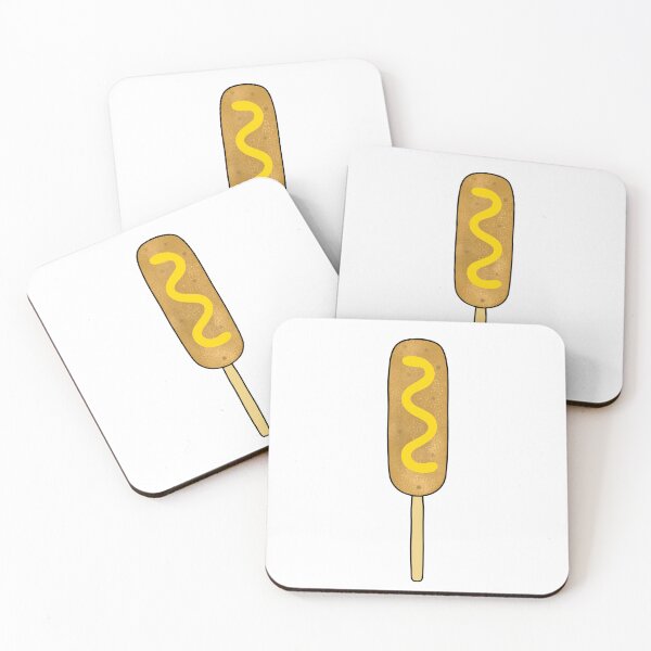 Item preview, Corn Dog With Mustard designed and sold by Sartoris Art.