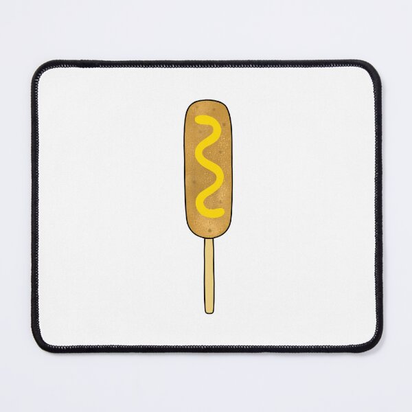 Item preview, Corn Dog With Mustard designed and sold by Sartoris Art.