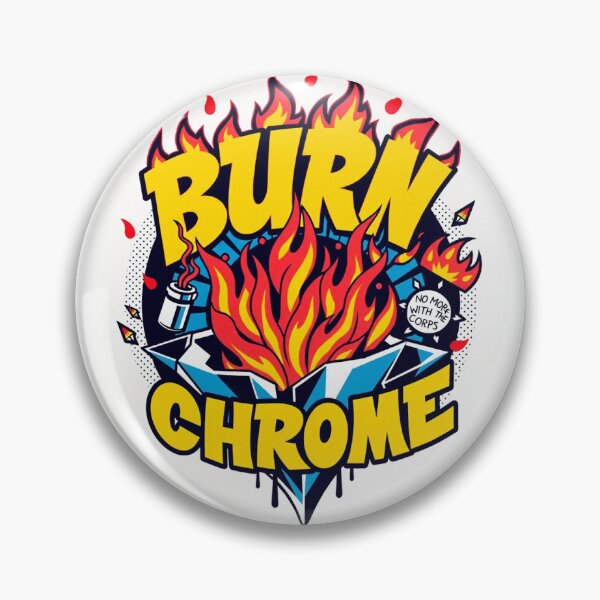 Item preview, Burning Chrome!! designed and sold by MAM Designs.