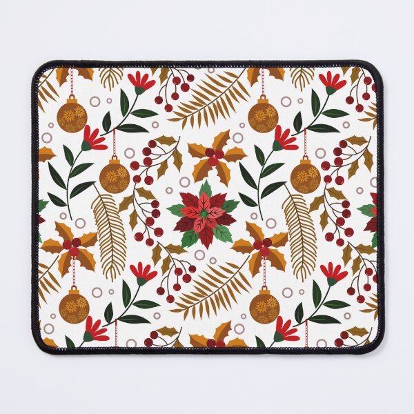 Item preview, Christmas Botanical Pattern – Seamless Holiday Floral Design | Flower Power Aesthetic | My Chemical Romance Inspired designed and sold by zevorgue.