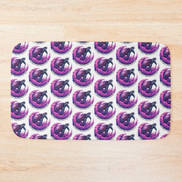 Item preview,  Galaxy Sea Turtle Swimming Through Purple Nebula with Cosmic Energy designed and sold by zoughlal.