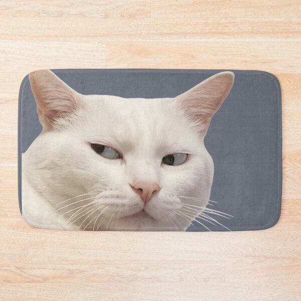 Item preview, Judgmental White Cat designed and sold by SoyGalactic.