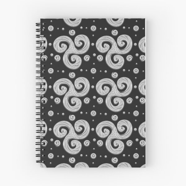 Item preview, Triple Spiral Black & White designed and sold by DrowningBeauty.