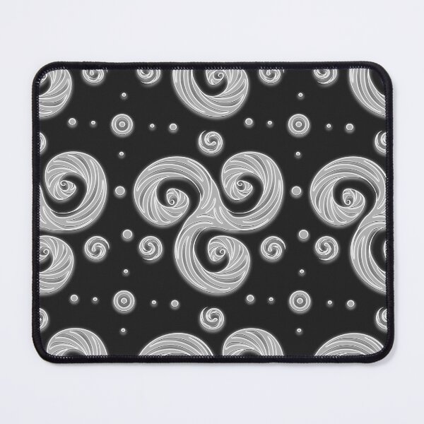 Item preview, Triple Spiral Black & White designed and sold by DrowningBeauty.